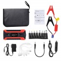 JX29 Portable Car Jump Starter 89800mAh 600A Peak 12V Emergency Battery Booster with LED Flashlight Compass