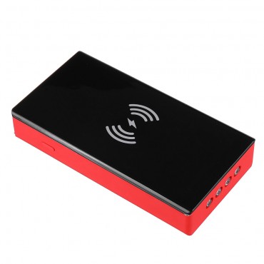 Wireless Charging Car Jump Starter 20000mAh 12V 600A Portable Power Bank Emergency Battery Booster Charger