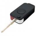 1 Button Flip Key Shell Replacement for Benz W168 W124 W202