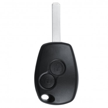 2 Button Remote Key Fob Case + Battery Replace For Renault Twingo Kangoo Master