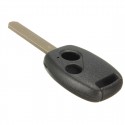 2 Button Uncut Blade Remote Key Case For Honda