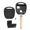 2 Buttons Remote Key Case Fob Toy43 For Toyota