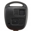 2 Buttons Remote Key Case Fob Toy43 For Toyota