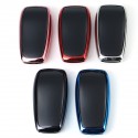 2 IN 1 TPU Remote Smart Key Case Fob Cover with Button Film For Benz E/S Class E300 E400 S63 S65