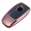 2 IN 1 TPU Remote Smart Key Case Fob Cover with Button Film For Benz E/S Class E300 E400 S63 S65