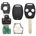 3 Button Remote Key Fob 433Mhz ID48 for Honda Accord 2003-2005 CRV 2005-2006