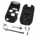 3 Button+Panic Folding Remote Key Case Shell Fob For 03-13 Honda