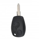 3 Buttons Car Remote Key Case With Uncut Blade For Nissan Primastar