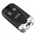 3 Buttons Remote Key Fob Case w/ CR2032 Battery For Alfa Romeo Brera/156/159/GT