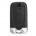 3 Buttons Remote Key Fob Case w/ CR2032 Battery For Alfa Romeo Brera/156/159/GT