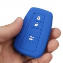 3 Buttons Silicone Fob Remote Key Shell Case Cover Holder For Toyota Prius