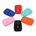 3 Buttons Silicone Fob Remote Key Shell Case Cover Holder For Toyota Prius