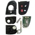 4 Button Remote Key Case Shell FOB Uncut Blade For Jaguar X type S