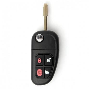 4 Button Remote Key Case Shell FOB Uncut Blade For Jaguar X type S