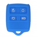 4 Button Silicone Remote Key Case Shell Cover For Ford Edge Explorer