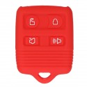 4 Button Silicone Remote Key Case Shell Cover For Ford Edge Explorer