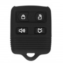 4 Button Silicone Remote Key Case Shell Cover For Ford Edge Explorer