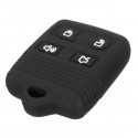4 Button Silicone Remote Key Case Shell Cover For Ford Edge Explorer