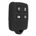 4 Button Silicone Remote Key Case Shell Cover For Ford Edge Explorer