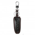 5 Button PU Leather Remote Smart Key Case Cover For Ford Lincoln MKS MKT MKX US