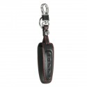 5 Button PU Leather Remote Smart Key Case Cover For Ford Lincoln MKS MKT MKX US