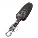 5 Button PU Leather Remote Smart Key Case Cover For Ford Lincoln MKS MKT MKX US