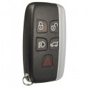 5 Button Remote FOB Key Case Shell for LAND ROVER LR4 Range Rover Sport Evoque