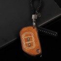 6pcs Leather Car Key Case Protector Cover Remote Control Keychain Bag for Jeep for Wrangler JL 2018