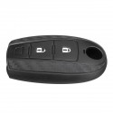 Black Car Key Protection Cover Silicone Key Case For Suzuki