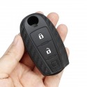 Black Car Key Protection Cover Silicone Key Case For Suzuki