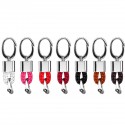 Car Key Chain Fobs Leather Weave Straps Key Ring Accessory Keychain Vehicle Auto