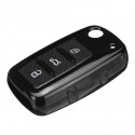 Car Key Cover Silicone TPU Protective Case With Belt Buckle Suitable For Volkswagen/Golf/Jetta/Skoda