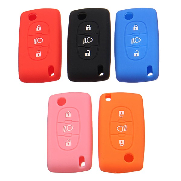 Car Key Remote Holder Case Cover Suitable For 3 Button