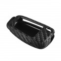 Car-Styling Auto Fold Carbon Fiber Grain Shell Protection Cover Case For Audi A3 A4 TT A4L A6L Q7 Q5 A5 A7