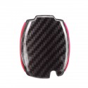 Carbon Fiber Key Fob Remote Case Cover 3 Buttons For Mercedes A C E S CLK