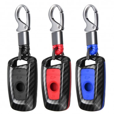 Carbon Fiber Remote Key Fob Case Shell Cover For BMW 1 2 3 4 5 6 7 Series AU