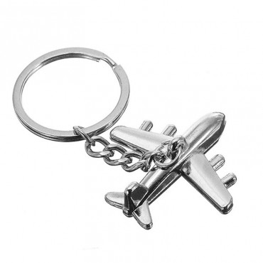 Creative Personalized Gift Aircraft Metal Key Chain Ring Pedant