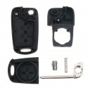 Remote Folding Key Shell Case Uncut Blade 3 Buttons for Hyundai I20 I30 IX35 I35