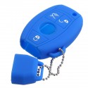 Silica Gel Remote Key Case Protect Sleeve For Mercedes