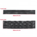 Universal Car Bumper Corner Door Protect Strip Sill Plate Panel 100cm x 7cm / 100cm x 10cm