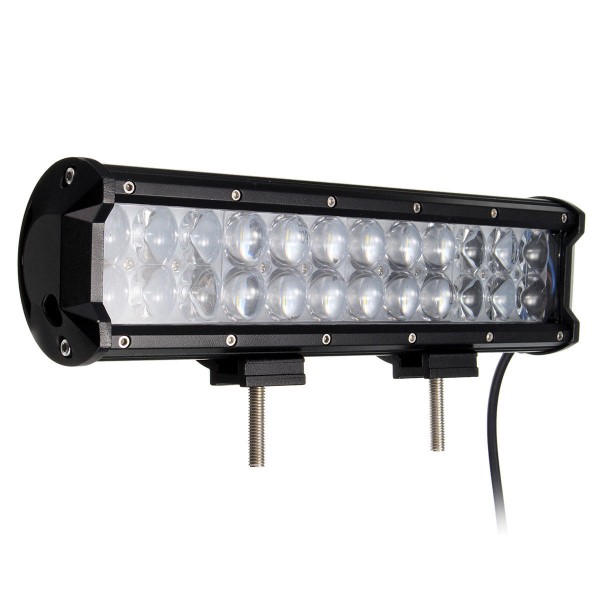 11inch 72W 24LED Spot Flood Lamp Combo Work Light Bar For ATV SUV Jeep Truck Off Road