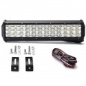 12 Inch 180W LED Light Bar Flood Spot Combo Off Road Car Truck 10-30V