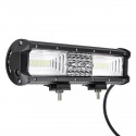 12Inch 204W LED Work Light Bars Combo Beam IP68 Waterproof Pure White DC 10-30V for Off Road Truck SUV Trailer