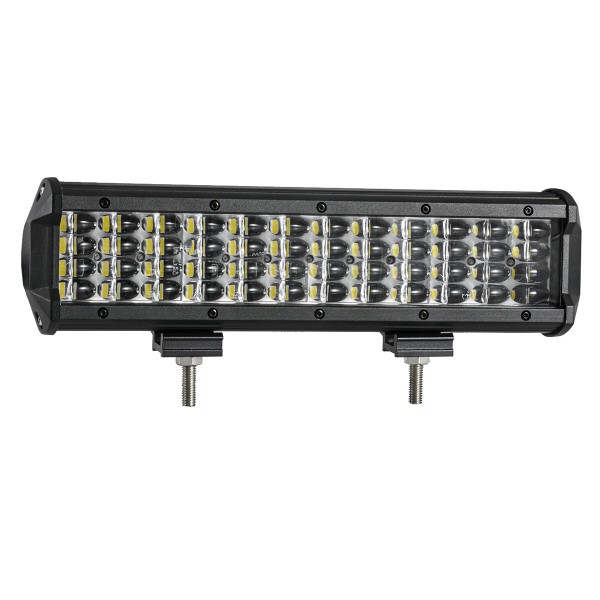 144W 12 Inch RGB LED Work Light Bar Driving Fog Lamp 10-32V For 4WD SUV Truck UTE Offroad ATV