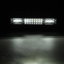 14.5Inch 216W LED Work Light Bar Strobe Flash Lamp Waterproof Dual Color White+Amber 10-30V for Offroad SUV Truck Trailer