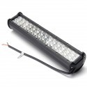 14Inch LED Work Light Bar Tri Row Flood Spot Combo Beam DC10-30V 135W for JEEP Off Road SUV