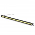 25 Inch 72W 24LED Work Light Bar 7200LM Single Row Spot Flood Yellow Lamp Waterproof Car Truck