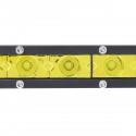 25 Inch 72W 24LED Work Light Bar 7200LM Single Row Spot Flood Yellow Lamp Waterproof Car Truck