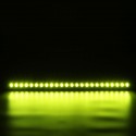 25 Inch 72W 24LED Work Light Bar 7200LM Single Row Spot Flood Yellow Lamp Waterproof Car Truck