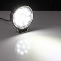 27W Car 9LED Round Work Light Bright Lamp White For Camp Truck ATV